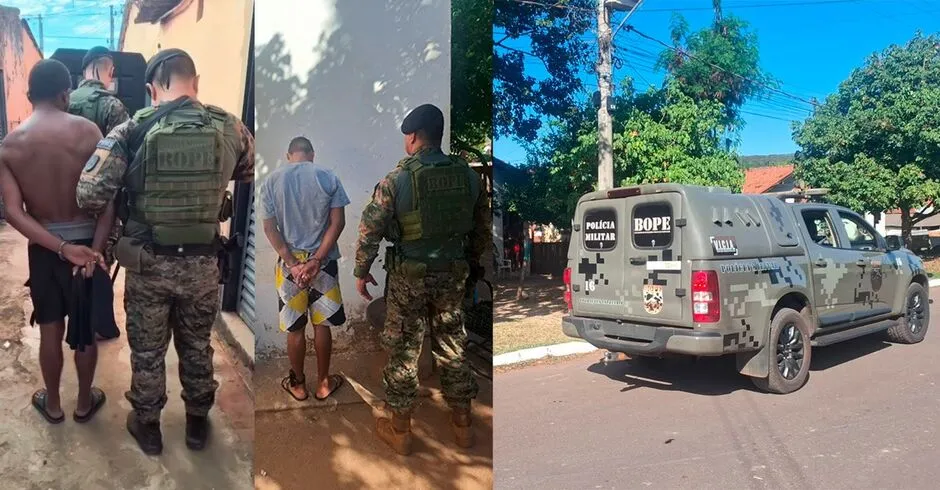 Operação contra facções prende quatro procurados pela Justiça em Mato Grosso do Sul 