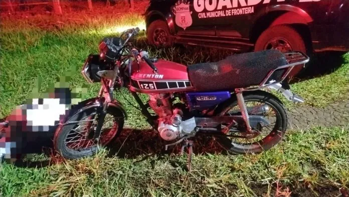 GCMFron persegue dupla em moto suspeita em Ponta Porã