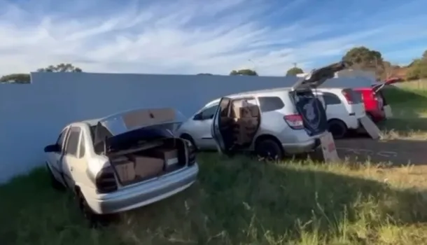 Ponta Porã: BPM Rural realiza grande apreensão de mercadorias contrabandeadas no Distrito de Lagunita